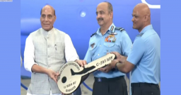 India's first C-295 aircraft formally inducted into IAF by Defence Minister Rajnath Singh